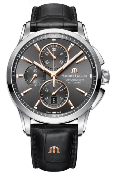 Review Maurice Lacroix Pontos Chronograph PT6388-SS001-331-1 replica watch - Click Image to Close